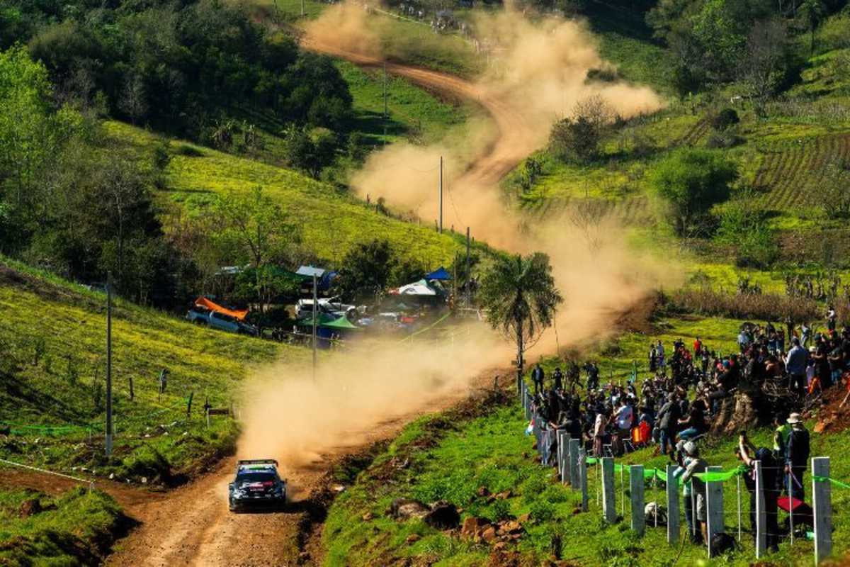 Der aktuelle WM-Führende Elfyn Evans positionierte sich am Freitag auf Rang 5