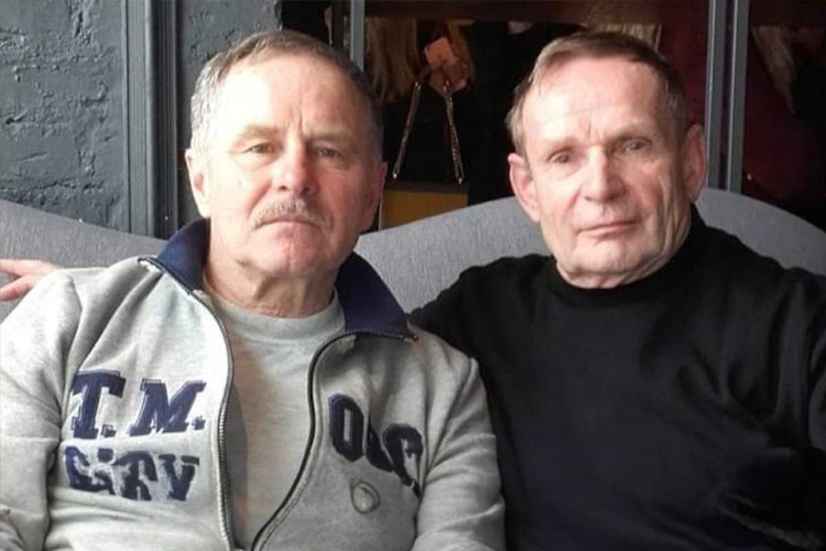 Die kürzlich verstorbene deutsche Motocross-Legende Gunter Frohn besuchte Kavinov in seiner Heimatstadt Kiew