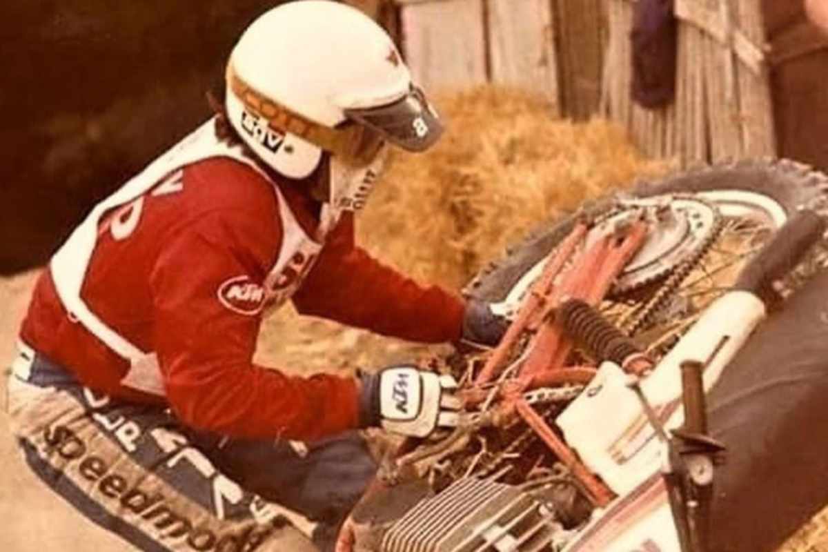 Die Werks-KTM in Namur einmal kurz abgelegt