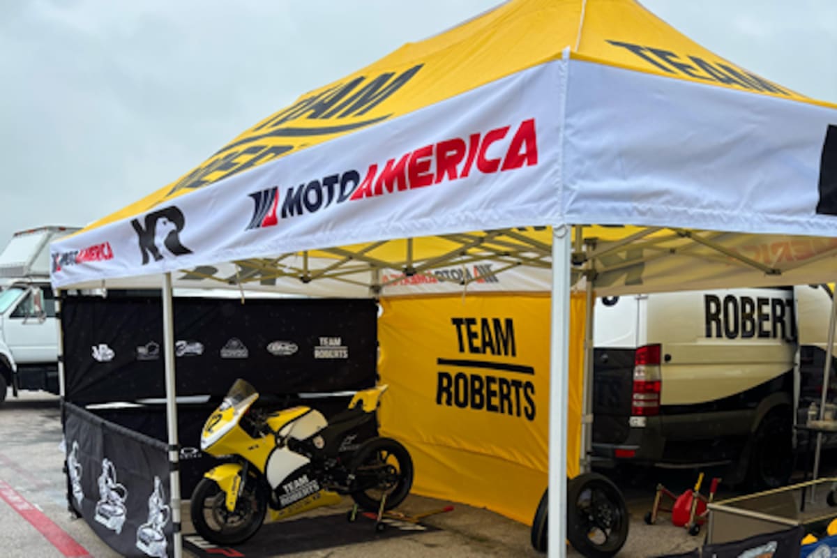 Auch das Team Roberts setzt die 350er des deutschen Spezialisten Krämer ein