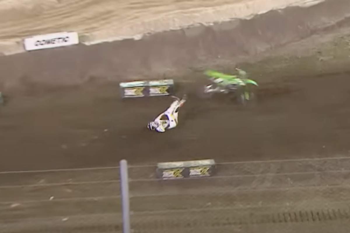 Der heftige Abflug von Levi Kitchen in Daytona