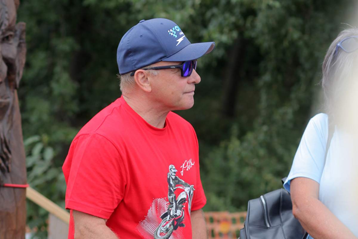 Petr Kovar agierte als Streckensprecher