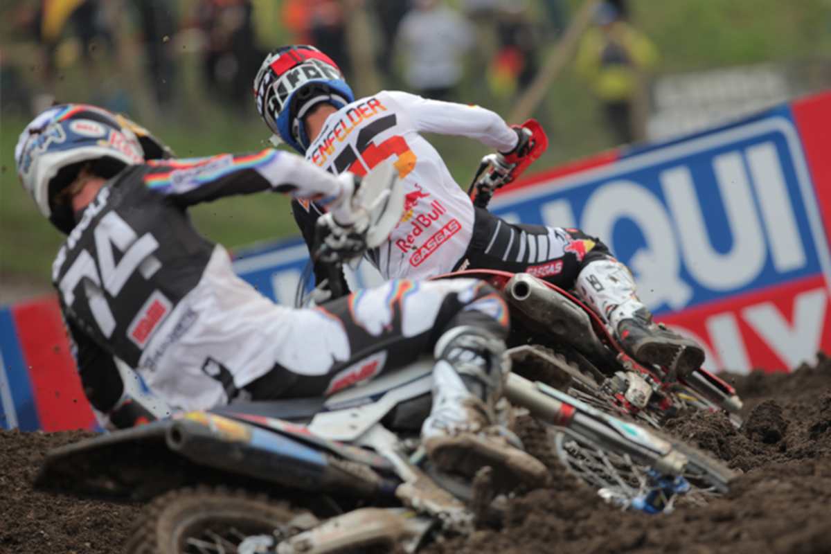 Das Duell Längenfelder gegen WM-Leader Kay de Wolf