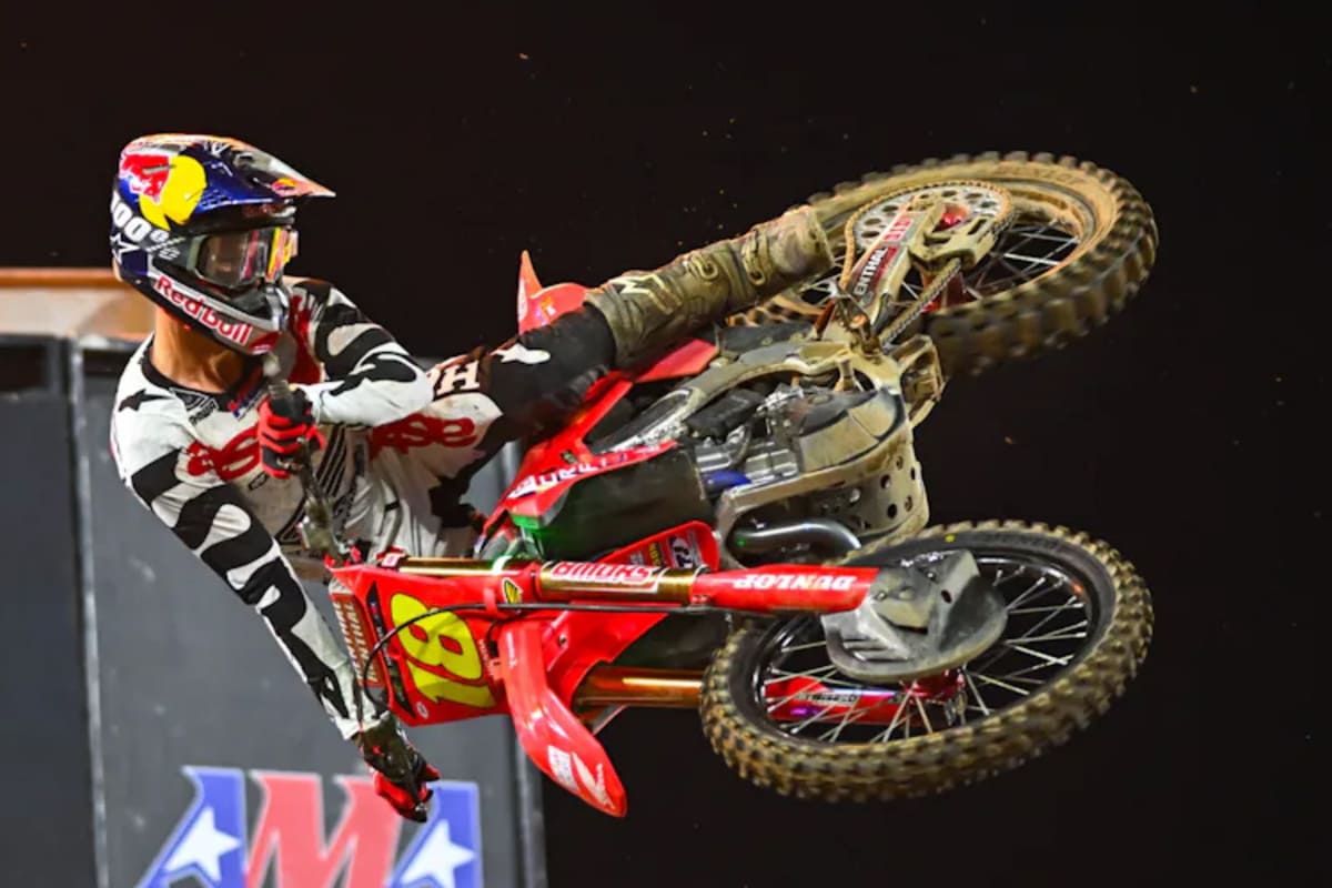 Jett Lawrence gewann in Nashville