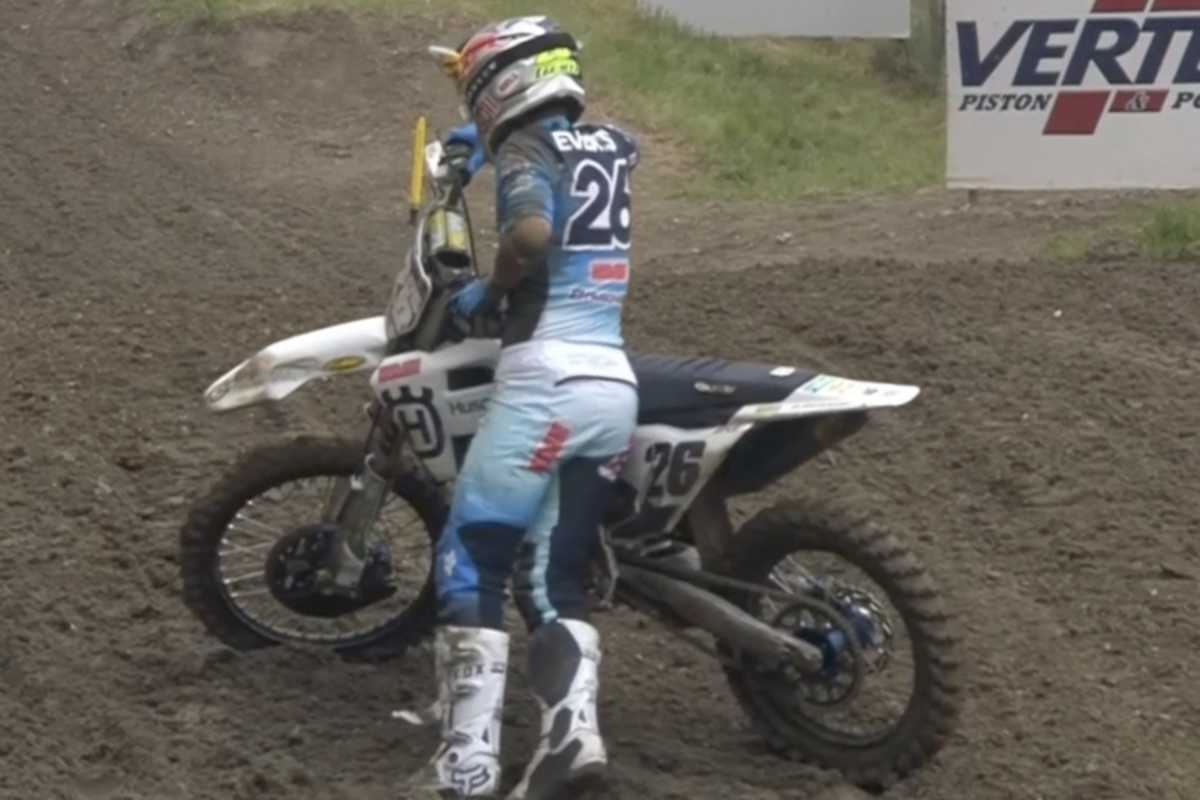 Liam Everts stürzte in der ersten Runde