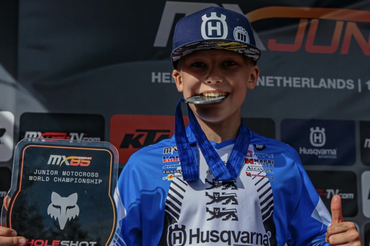 Lucas Leok wurde in Heerde Vizejuniorenweltmeister
