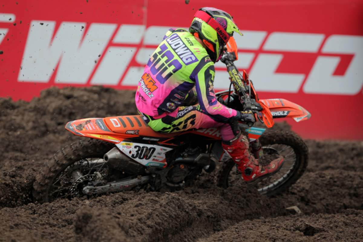Noah Ludwig holte im Talkessel seine ersten MXGP-WM-Punkte