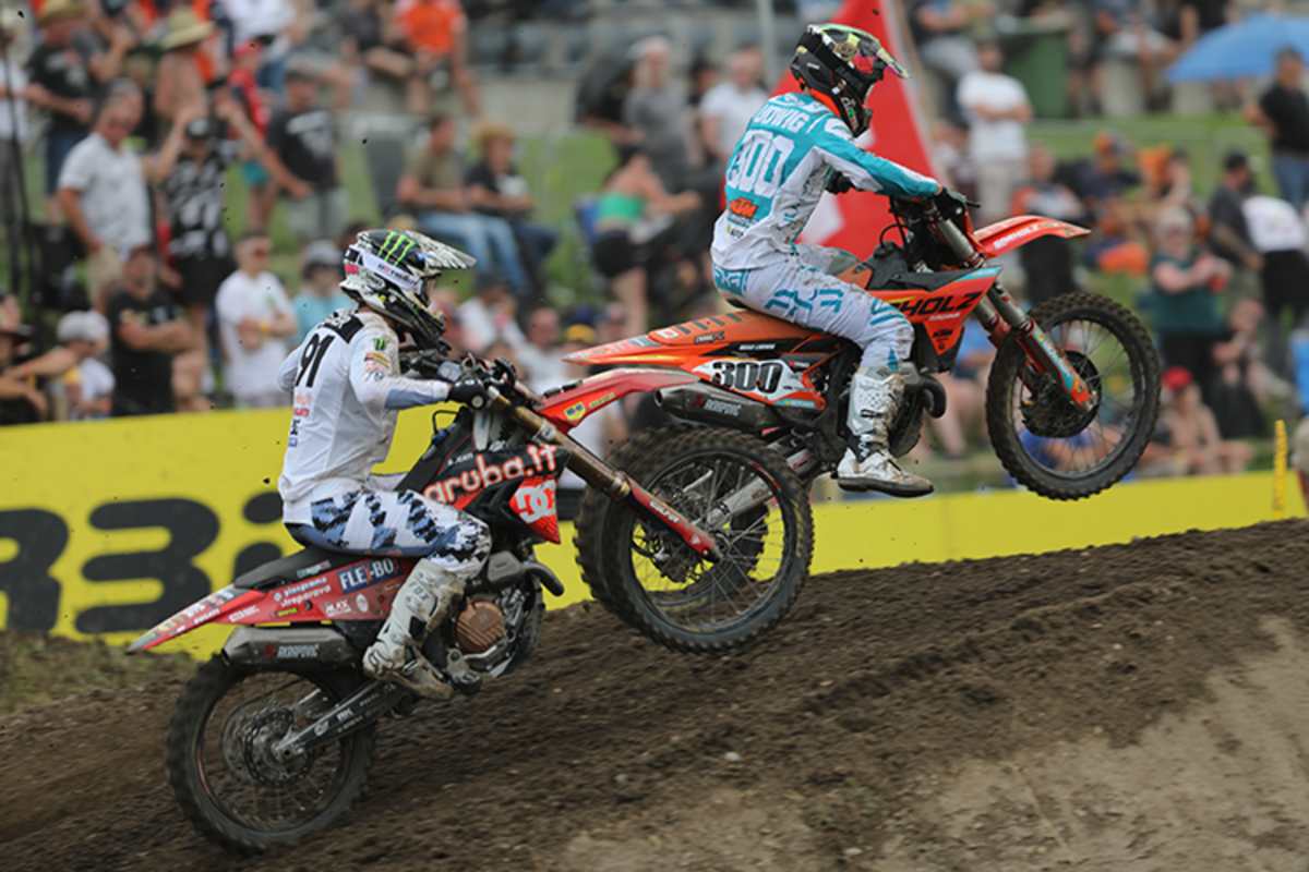 Am Samstag gab es einen Zweikampf mit Jeremy Seewer