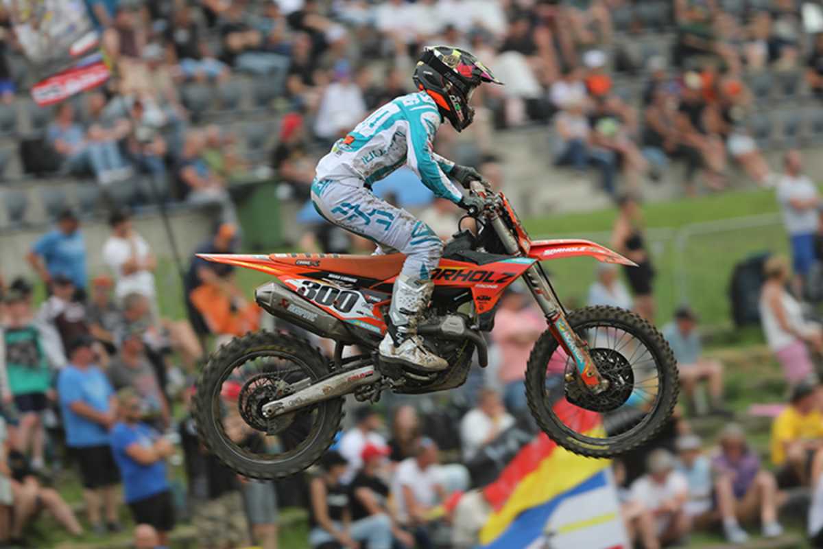 Noah Ludwig bei seinem Heim-Grand-Prix