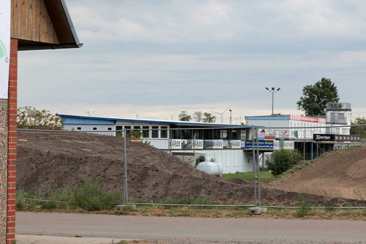 Ein neuer Zuschauerbereich im Nordosten der Strecke wurde geschaffen