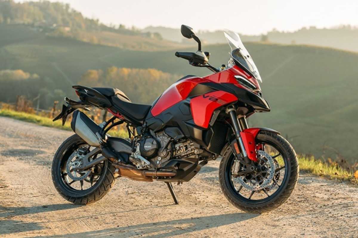 Dank der neuen technsichen Basis wurde die Ducati Multistrada schlanker und leichter