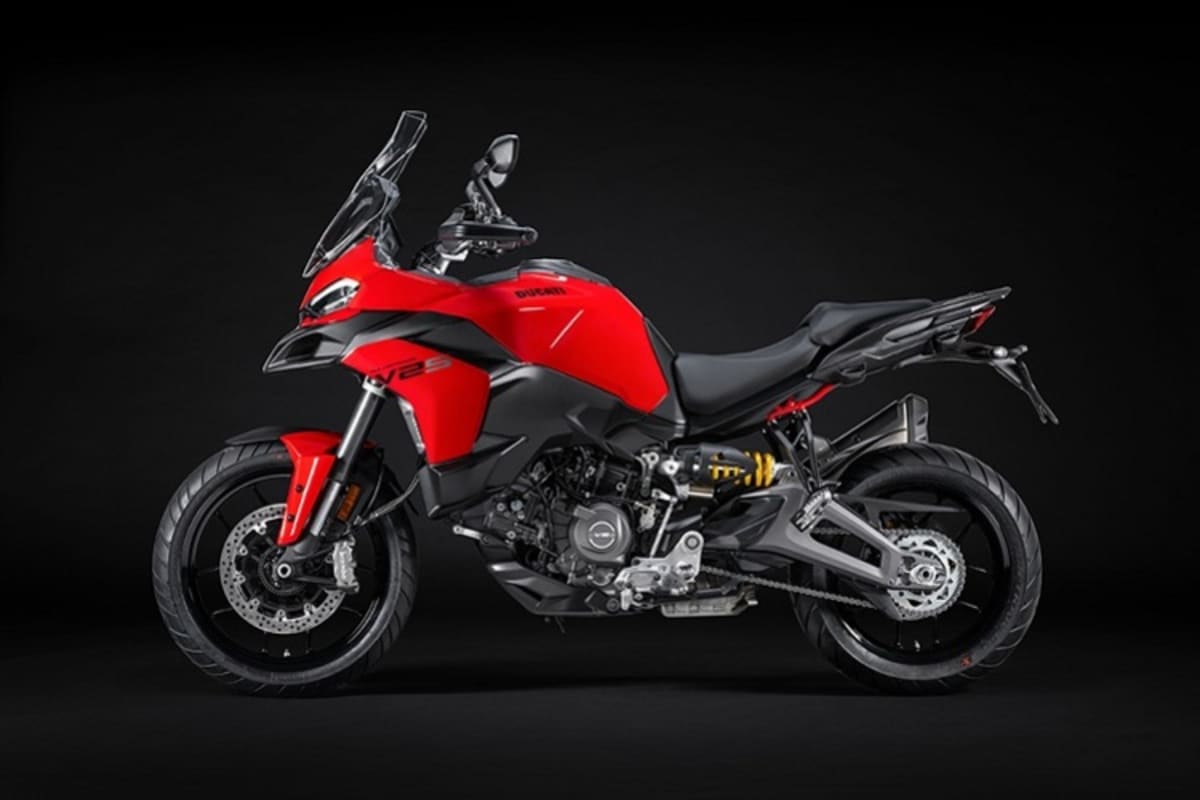 Die Ducati Multistrada V4S ist mit dem elektronischen Skyhook-Fahrwerk ausgestattet