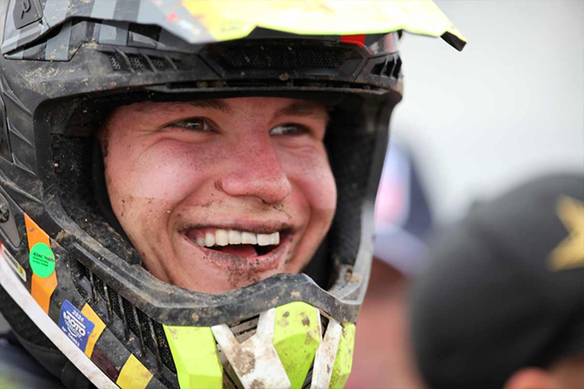 Noah Ludwig holte seine ersten MXGP-WM-Punkte