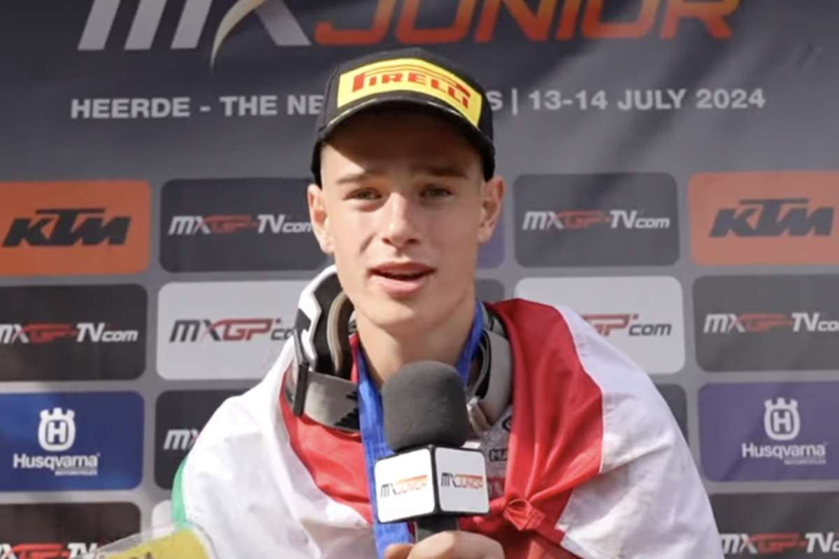 Noel Zanocz wurde 125er Junioren-Weltmeister