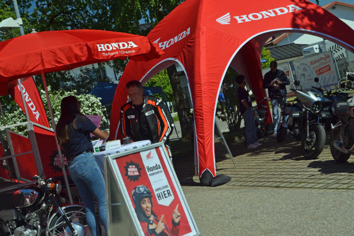 Selbst fahren ging auch