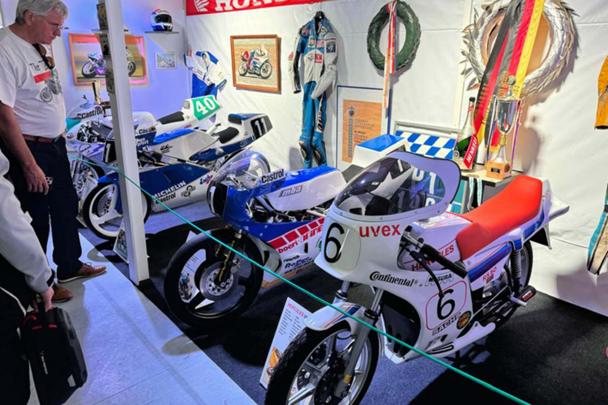 Adi Stadler hatte viel im Gepäck