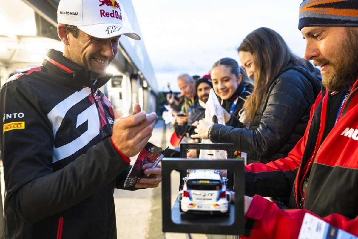 Sébastien Ogier und Fans