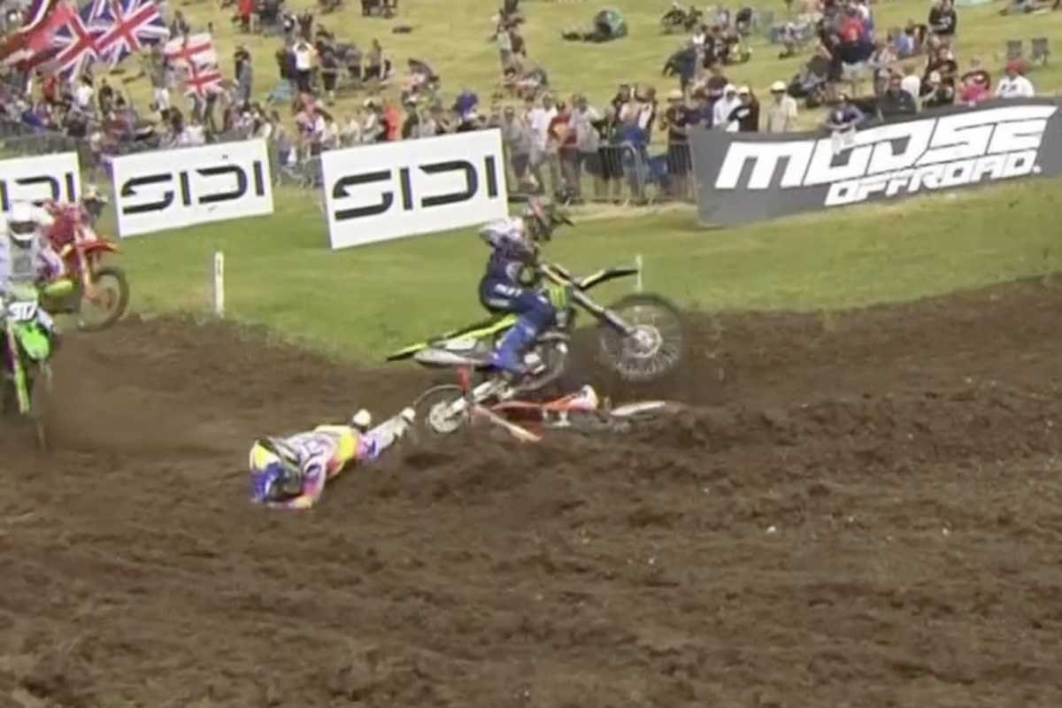 Oriol Oliver stürzte in der ersten Runde