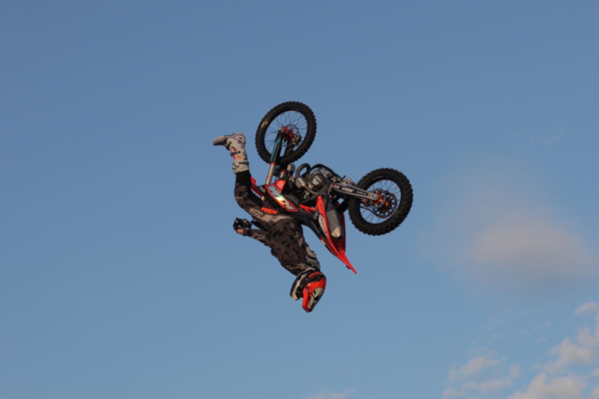 Petr Pilat bei der Freestyle Show