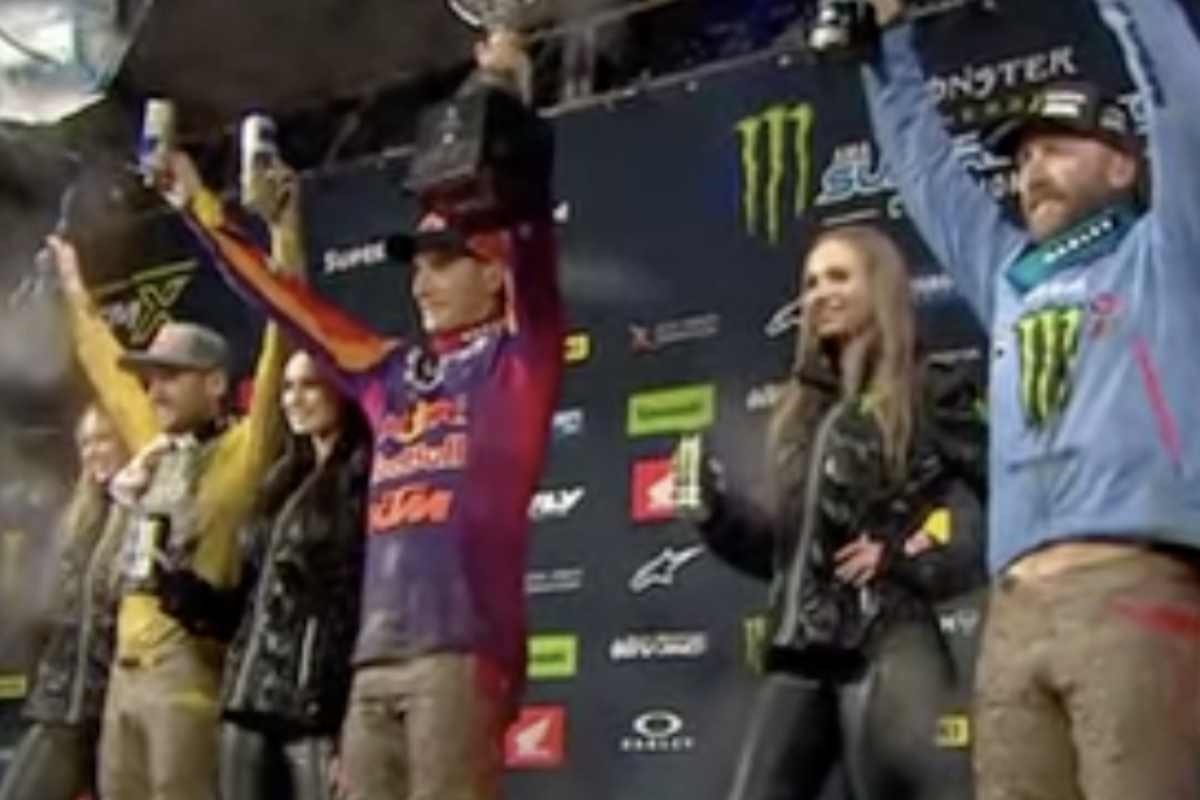 Chase Sexton gewann in San Francisco vor Eli Tomac und Ken Roczen