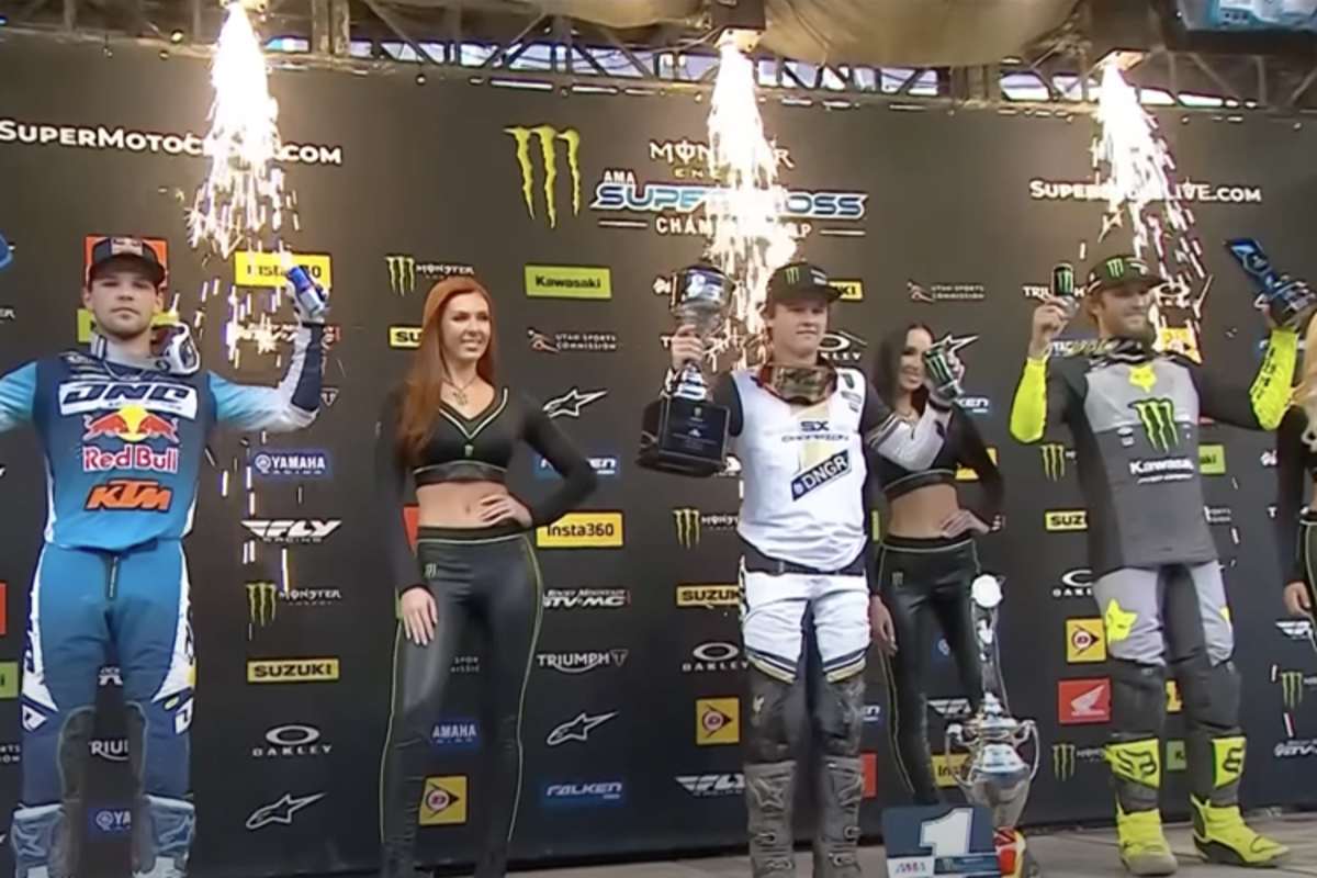 Das 250er Podium in Denver