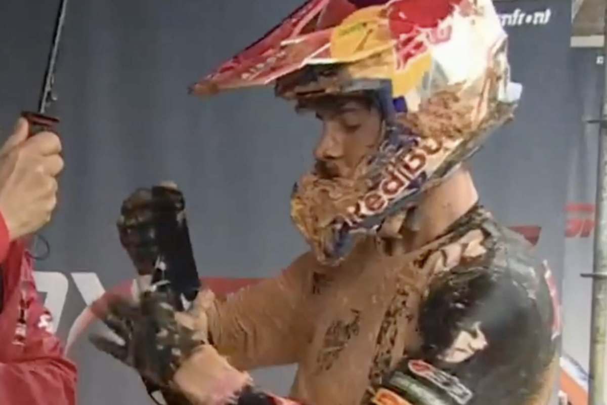 Jorge Prado bei seinem ersten Boxenstopp