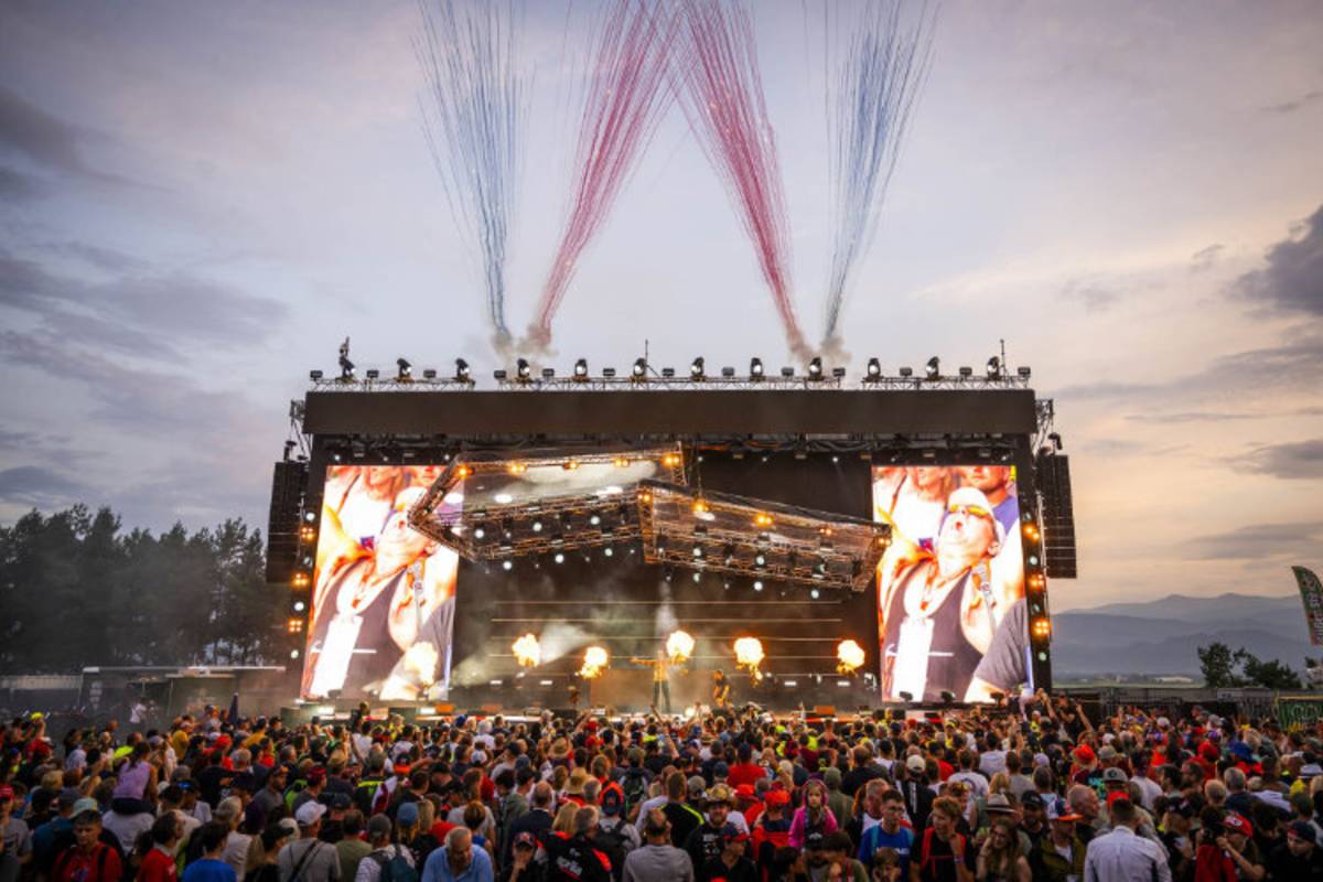 Auf der großen Musikbühne gab es spektakuläre Konzerte
