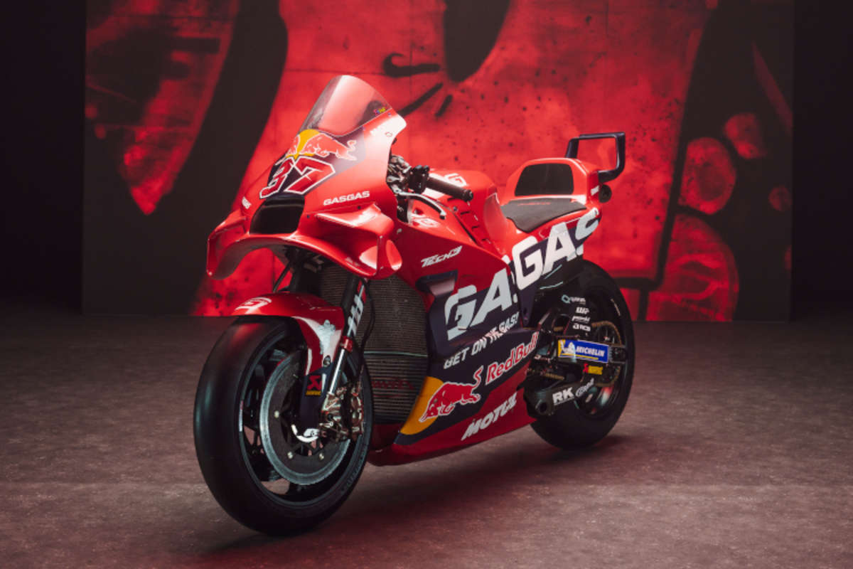 So sieht die RC16 in den Red Bull-GASGAS-Farben aus