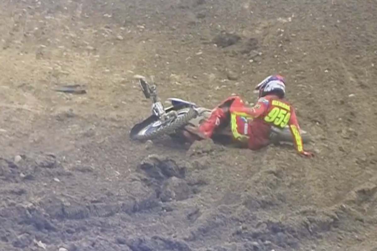 Maxime Renaux ging zu Boden