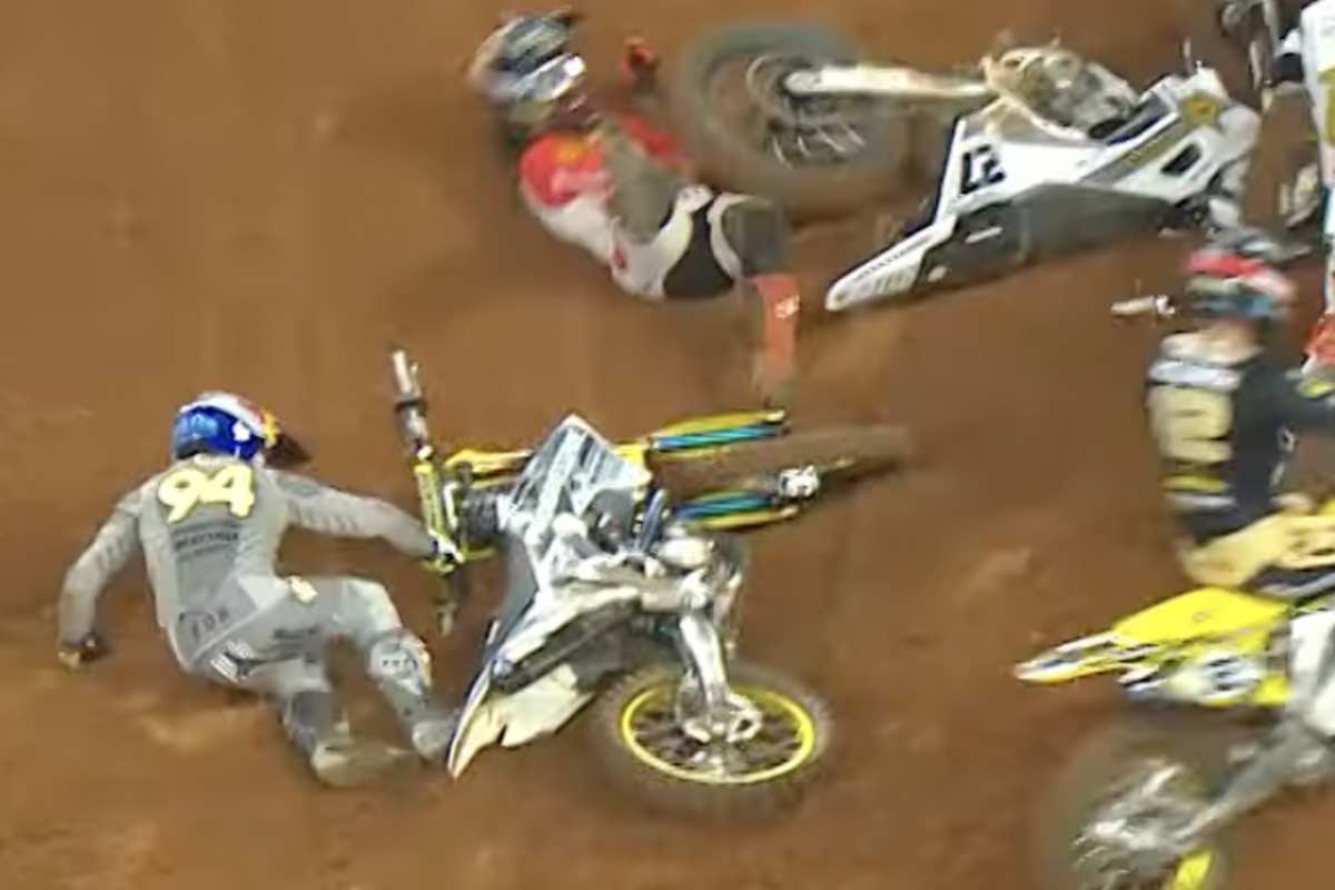 Ken Roczen stürzte im Finale von Arlington