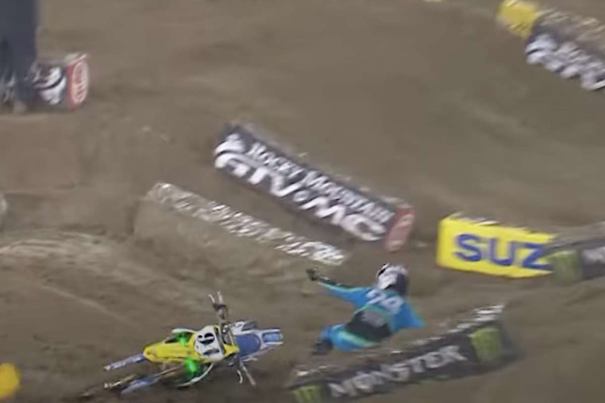 Ken Roczen stürzte in Führung liegend