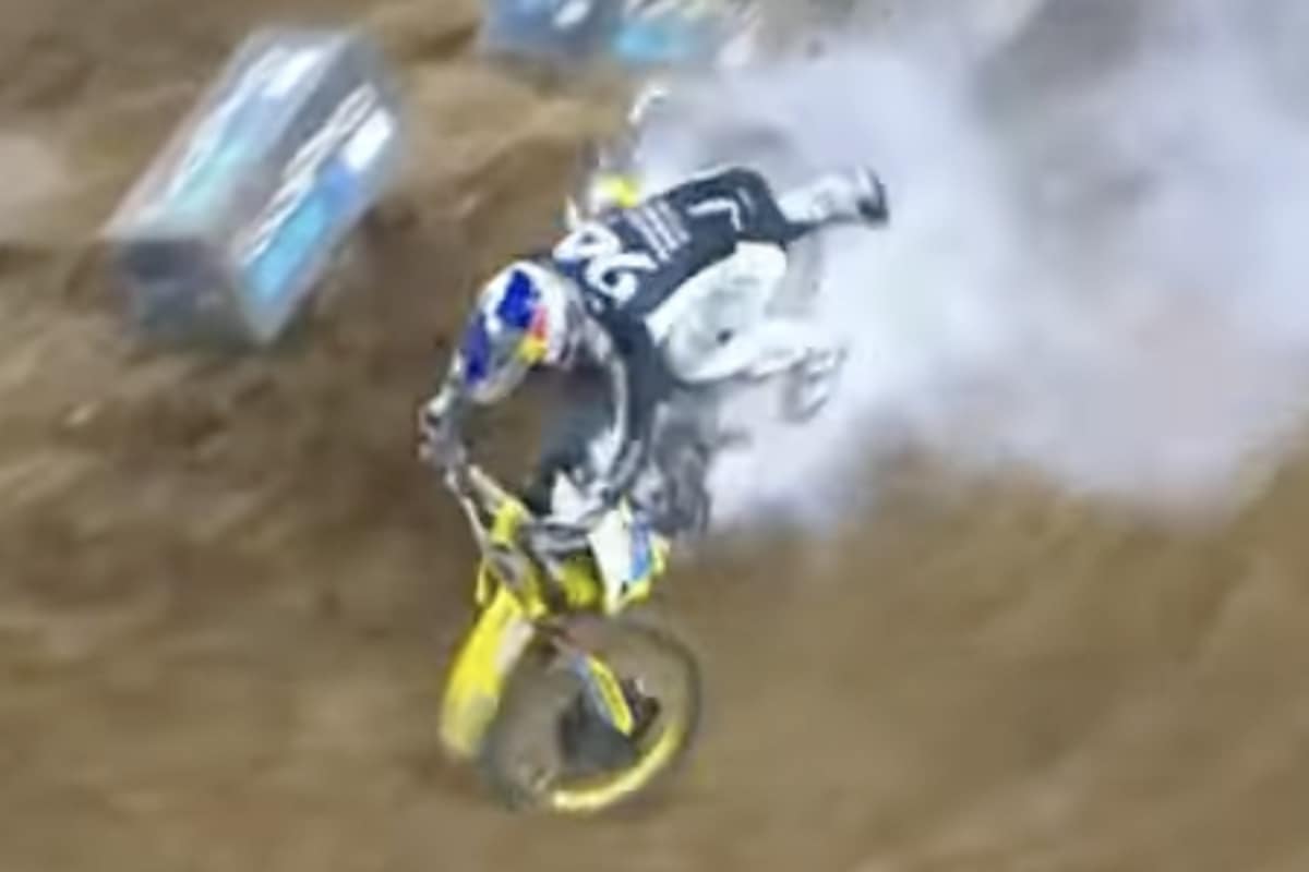 Ken Roczen stürzte in den Whoops