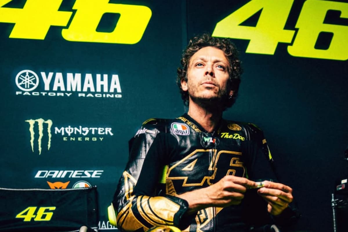 Vale in seiner Box in Mugello