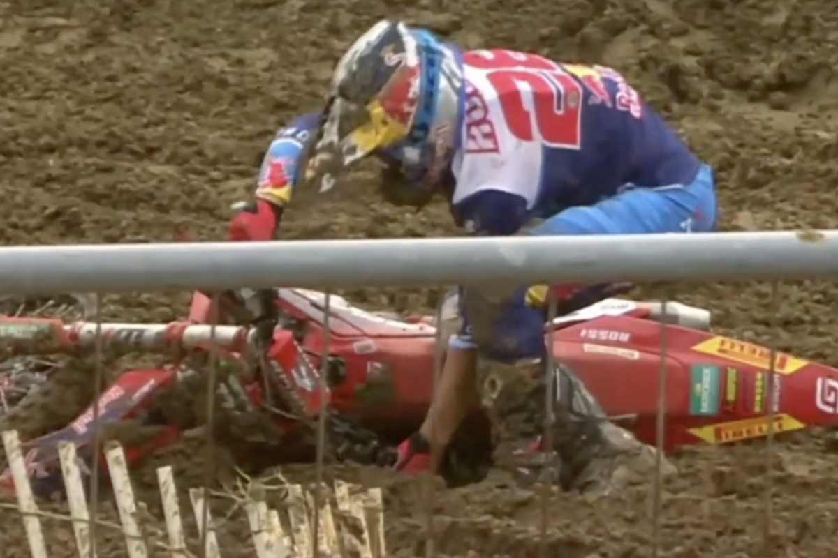 Marc Antoine Rossi stürzte