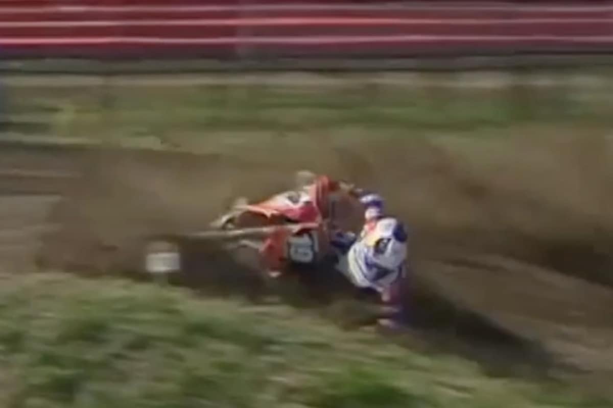 Sacha Coenen stürzte in der ersten Runde des zweiten Laufs