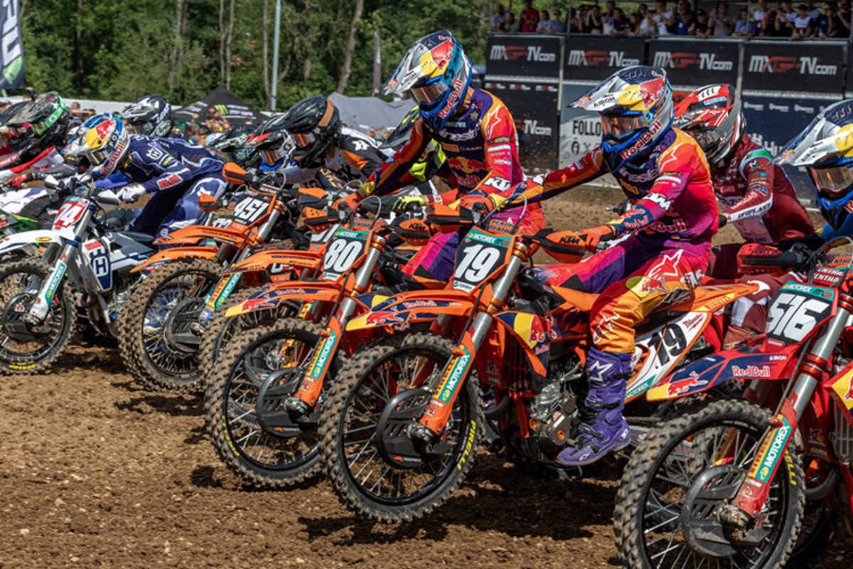 Sacha Coenen am Start in Maggiora