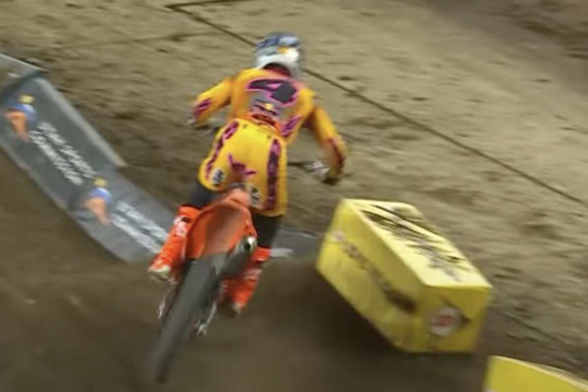 Chase Sexton kam im Bereich der Whoops von der Strecke ab