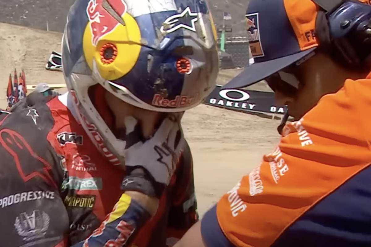 Chase Sexton musste angeschlagen aufgeben