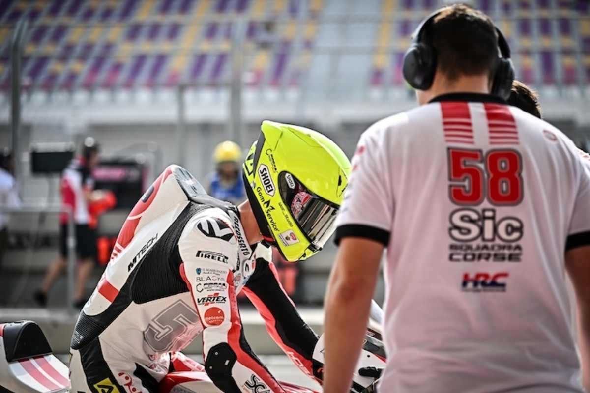 Die Zahl 58 definiert die Rennfahrer- und Lebensschule von Paolo Simoncelli