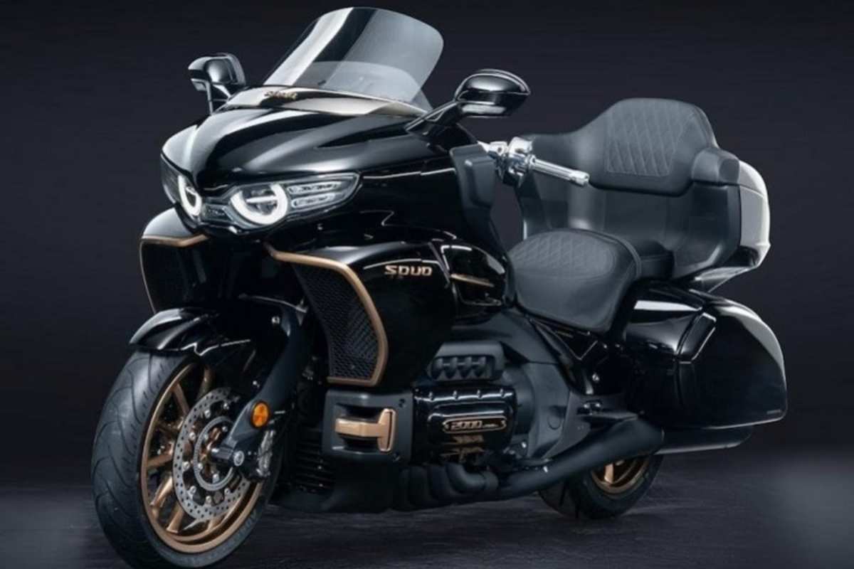 Rundliches, gefälliges Design - auf den ersten Blick von der ikonischen Honda GoldWing kaum zu unterscheiden