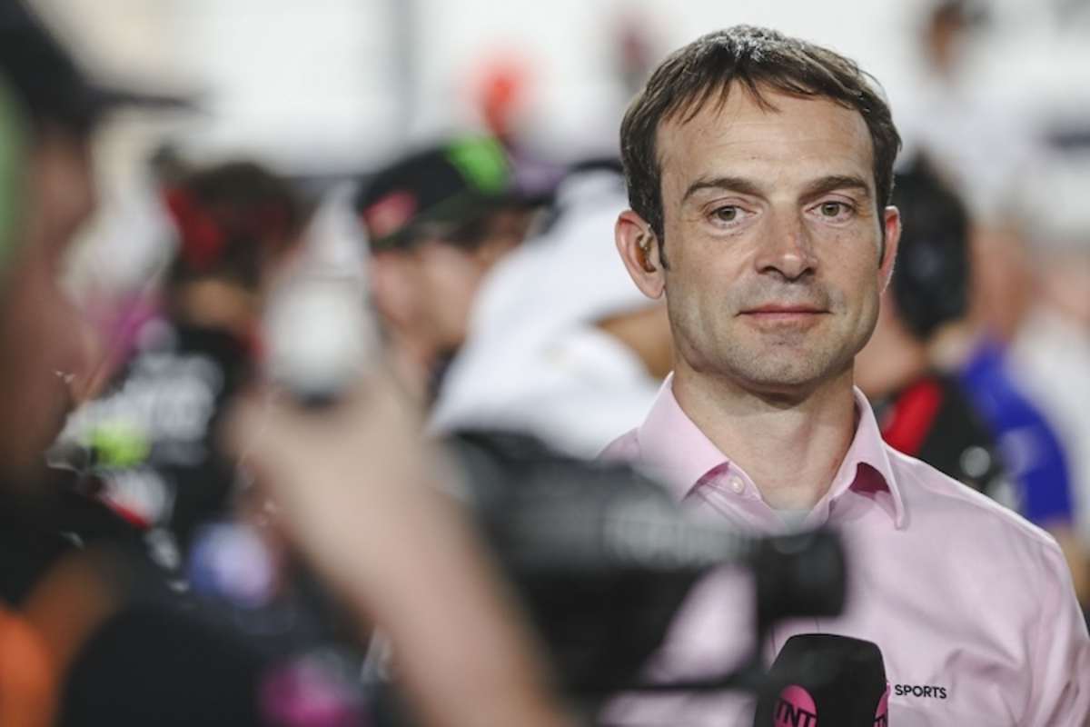 Sylvain Guintoli mit neuer Verkleidung an der BMW M1000RR