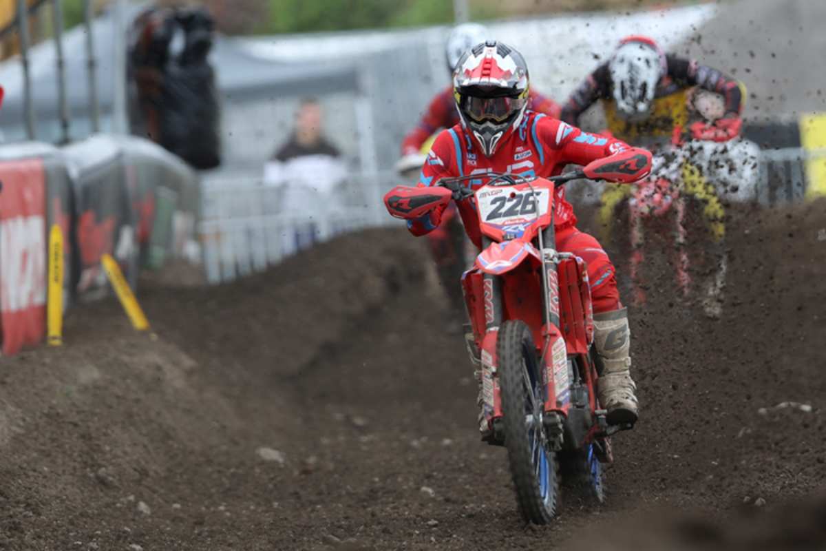 Im ersten Lauf kam Tom Koch auf Platz 14 ins Ziel