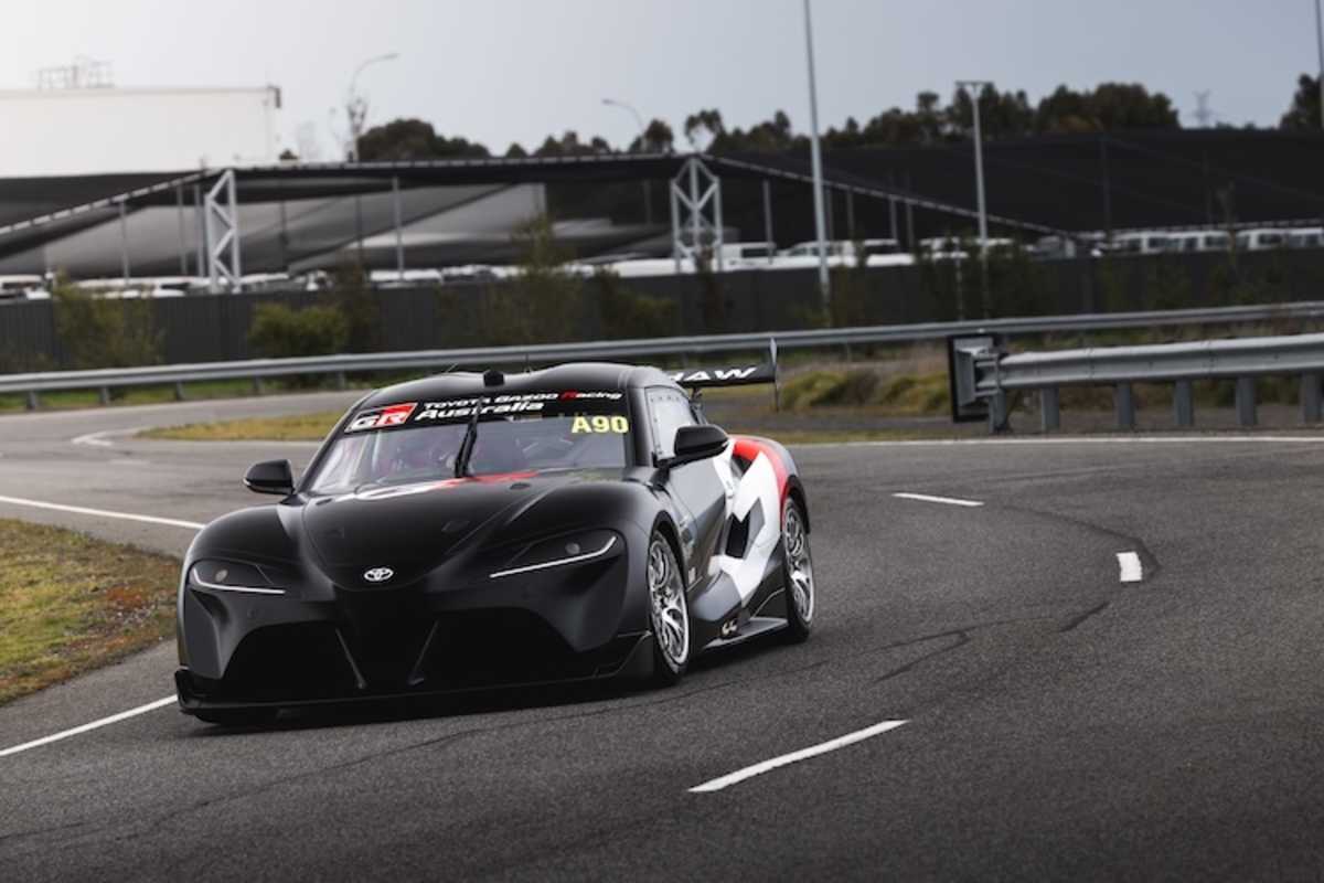 Der Toyota GR Supra für die Supercars-Meisterschaft