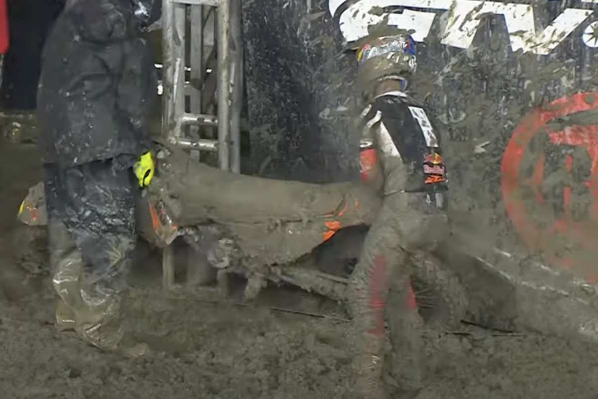 Tom Vialle blieb am Ende komplett hängen