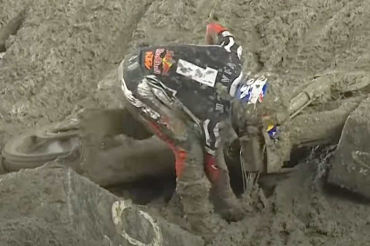 Tom Vialle stürzte im Finale von Foxborough