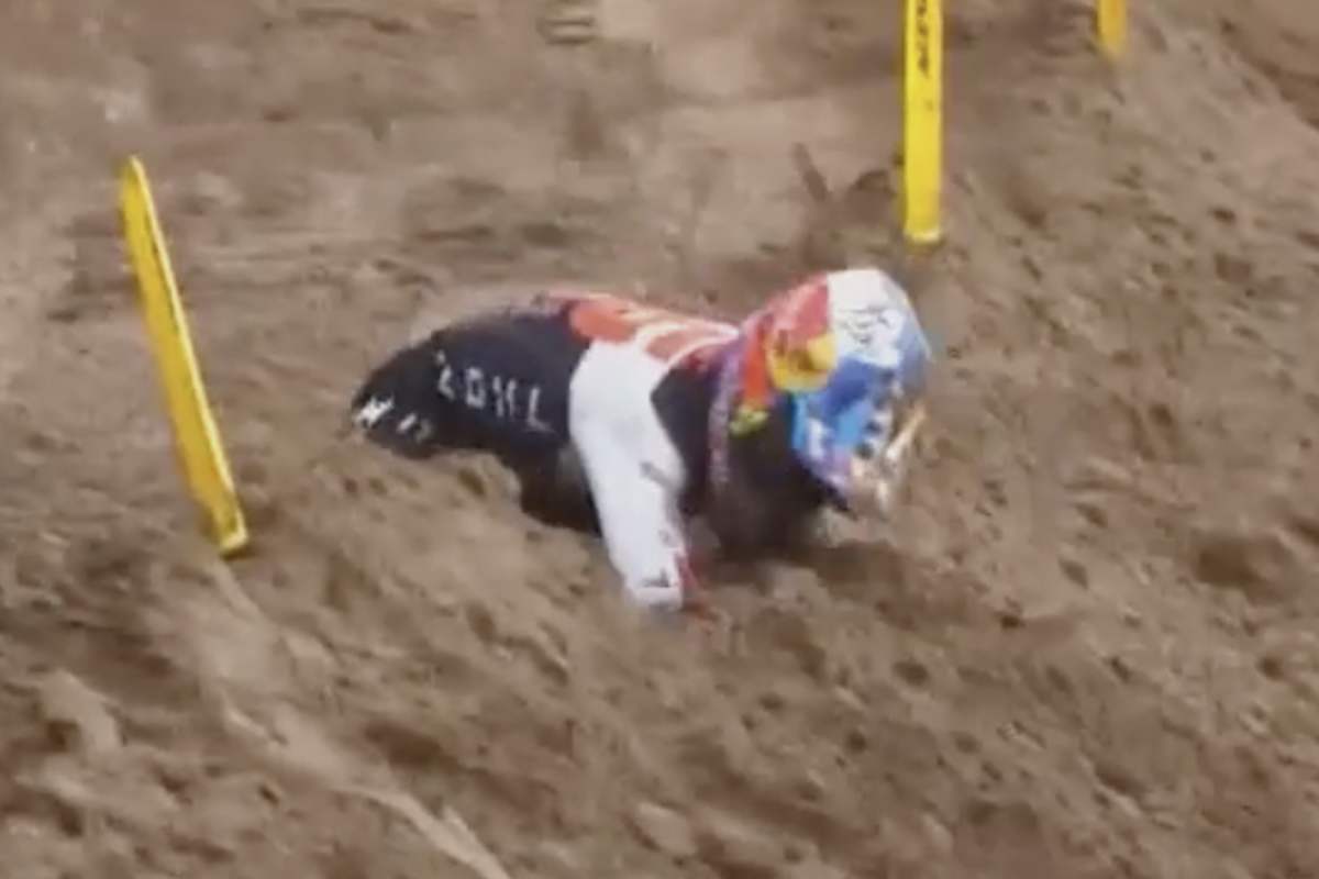 Auch Tom Vialle stürzte