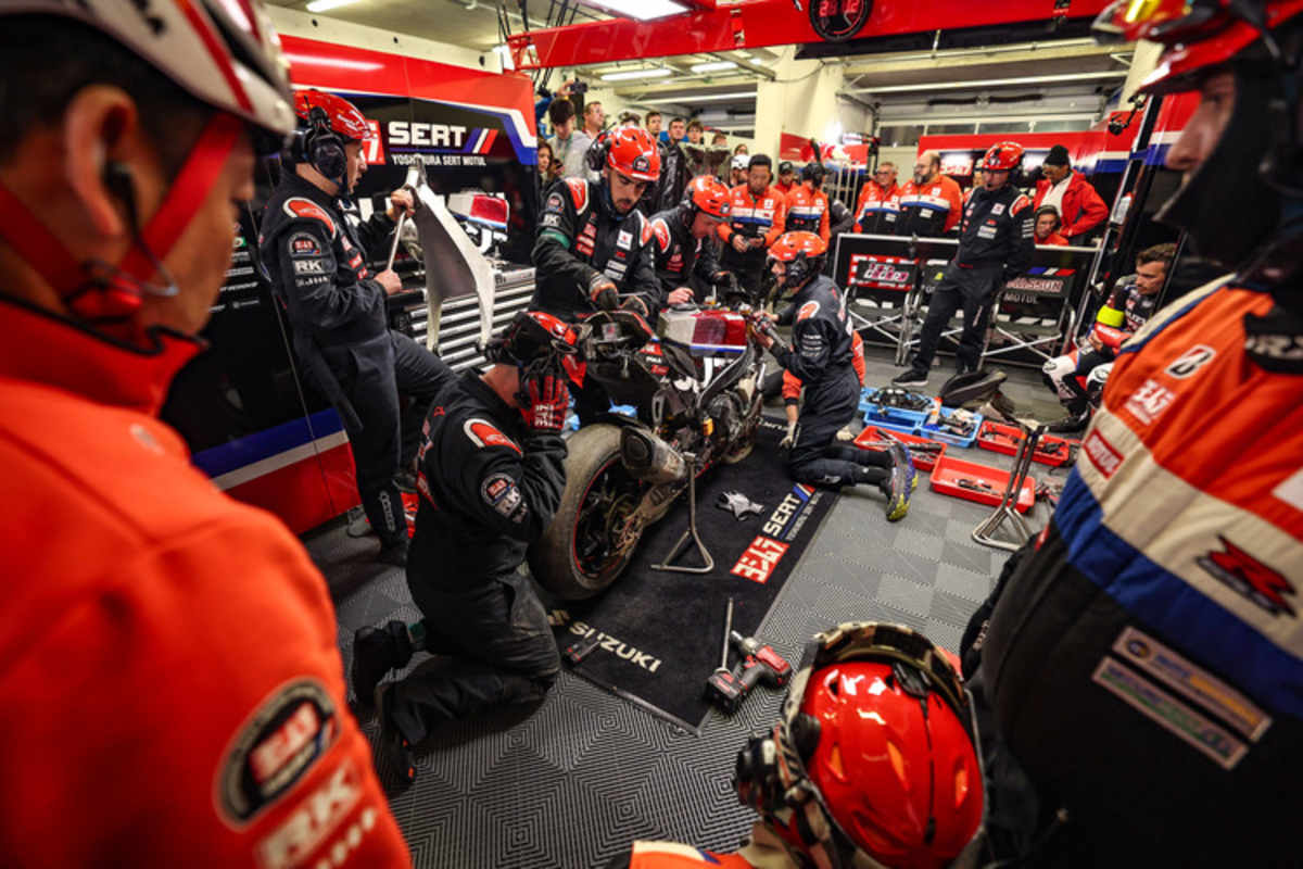 Ungewöhnlich für SERT: Schon fünf Stürze im Rennen