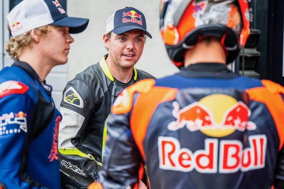 Matthias Walkner, Johannes Wibmer (links) und Jonas Folger