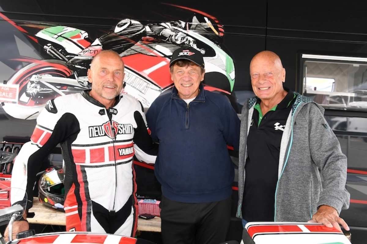 Herbert Hauf, Jon Ekerold und Harald Merkl (v.l.)