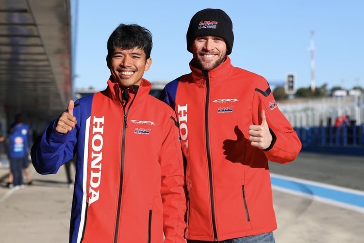 Das neue HRC-Duo Somkiat Chantra und Jake Dixon